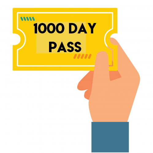1000 Day Pass